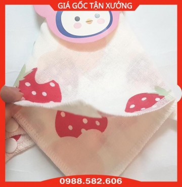 [SET 2] Yếm Sơ Sinh Cho Bé - Yếm Xô Sơ Sinh (Có 2 Cúc Bấm)